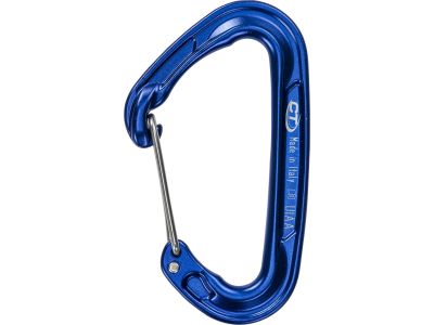 Climbing Technology Fliegengewicht-Karabiner, blau