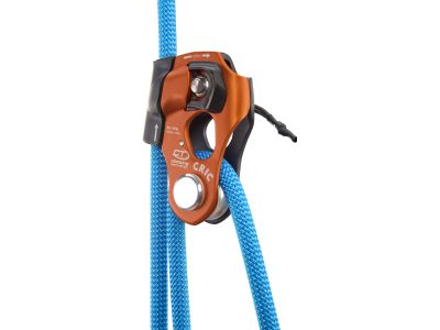 Climbing Technology Cric zacisk linowy, antracyt/pomarańczowy