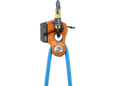 Climbing Technology Cric zacisk linowy, antracyt/pomarańczowy