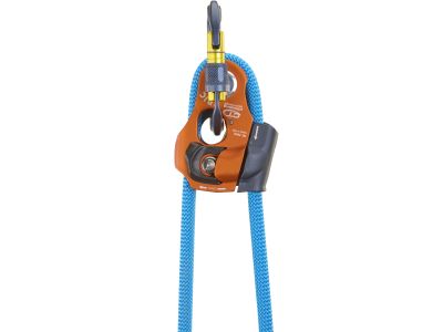 Climbing Technology Cric zacisk linowy, antracyt/pomarańczowy