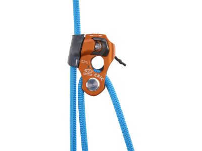 Climbing Technology Cric zacisk linowy, antracyt/pomarańczowy