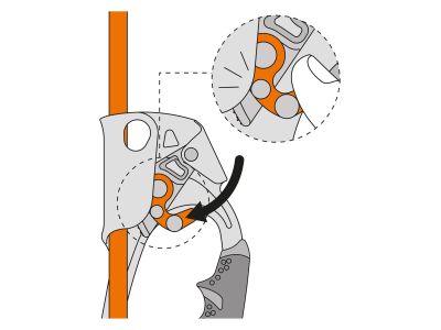 Climbing Technology Quick Up+ rechter Blocker, Lobster