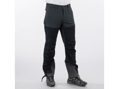 Bergans Bekkely Hybrid kalhoty, Black / Solid Charcoal
