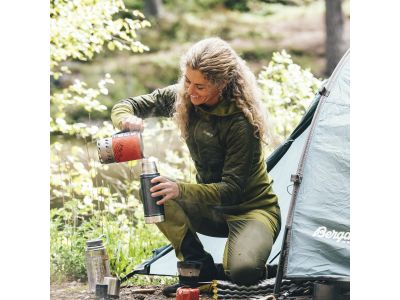Bergans of Norway Cecilie Light Insulated Hybrid Women&#39;s Jacket, Dark Olive Green/Trail Green