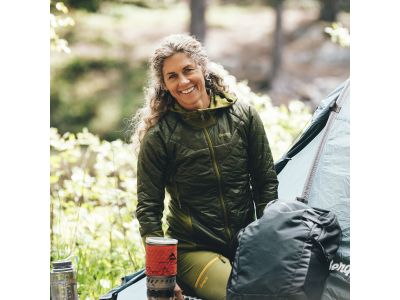 Bergans of Norway Cecilie Light Insulated Hybrid Women&#39;s Jacket, Dark Olive Green/Trail Green