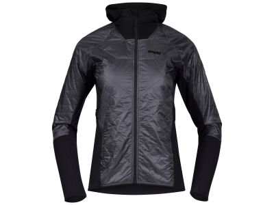 Bergans of Norway Cecilie Light Insulated Hybrid women&amp;#39;s jacket, Solid Dark Grey/Black