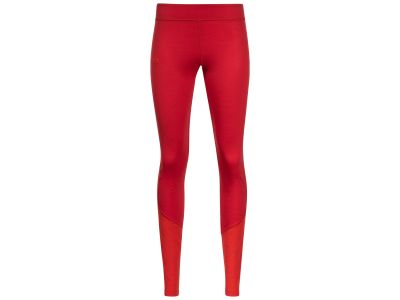 Bergans Cecilie Wool women&amp;#39;s leggings, Red Leaf/Energy Red