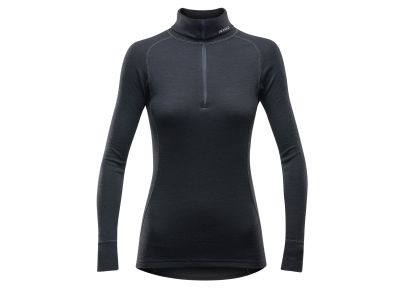 Devold DUO ACTIVE MERINO 205 Z.NECK women&amp;#39;s T-shirt, black