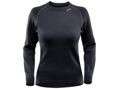 Devold Expedition Merino 235 women's long sleeve termo t-shirt, black