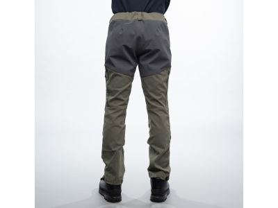 Bergans of Norway Fjorda Trekking Hybrid kalhoty, Green Mud/Solid Dark Grey