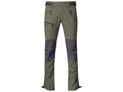 Bergans of Norway Fjorda Trekking Hybrid kalhoty, Green Mud/Solid Dark Grey