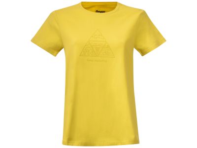 Bergans of Norway Graphic women&amp;#39;s t-shirt, Pineapple/Light Olive Green