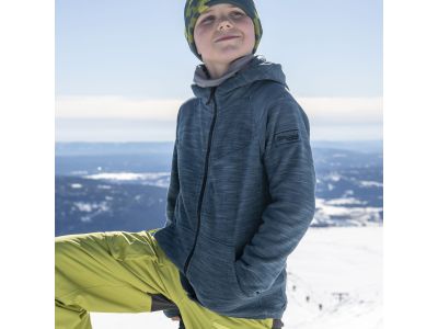 Bergans of Norway Hareid Youth Kinder-Sweatshirt, Orion Blue
