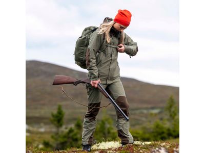 Bergans Hogna V2 2L nohavice, Green Mud/Dark Wood Brown