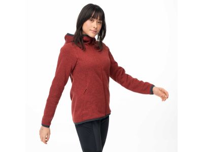 Bergans of Norway Kamphaug Knitted women&#39;s sweatshirt, Chianti Red