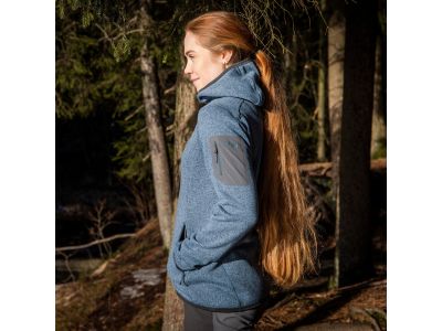Bergans of Norway Kamphaug Gestricktes Damen-Sweatshirt, Orion Blue