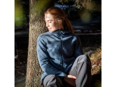 Bergans of Norway Kamphaug Kötött női pulóver, Orion Blue