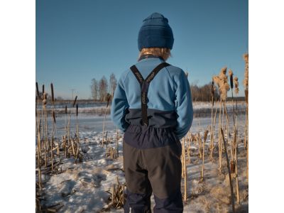 Ocieplane spodnie dziecięce Bergans of Norwegia Lilletind, granatowy/jednolity węgiel