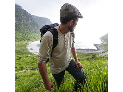 Bergans Lysebu Wool Henley tričko, Chalk Sand