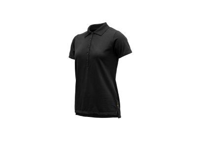 Damska koszulka Devold Pique w kolorze czarnym