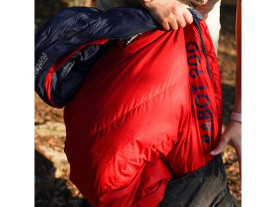 Bergans of Norway Rabot Down 900 sleeping bag, Navy/Dahlia Red