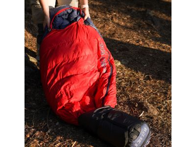 Bergans of Norway Rabot Down 900 sleeping bag, Navy/Dahlia Red