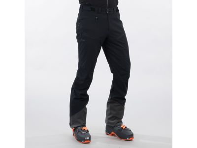Spodnie Bergans Senja Hybrid Softshell, czarne