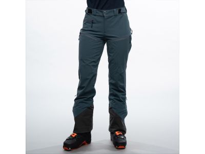 Damskie spodnie Bergans Senja Hybrid Softshell, niebieski Orion