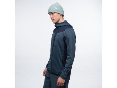 Bergans of Norway Skaland Hood Sweatshirt, Orionblau/Marineblau
