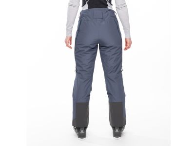 Pantaloni izolați pentru damă Bergans Stranda V2, albastru abanos