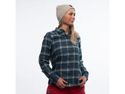Bergans of Norway Tovdal Women&#39;s Shirt, Orion Blue/Misty Forest Check