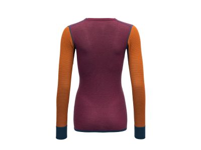 Tricou de damă Devold Wool Mesh 190, sfeclă roșie