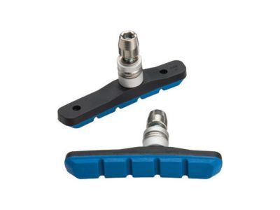 Jagwire Mountain Sport brake blocks, thread, blue