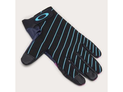 Oakley Icon Classic Road rukavice, čierna/fialová