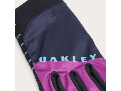 Oakley Icon Classic Road rukavice, čierna/fialová