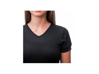 Sensor COOLMAX AIR Damen T-Shirt, schwarz