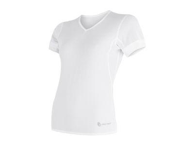 Damska koszulka Sensor COOLMAX AIR w kolorze białym