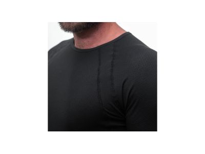 Koszulka Sensor COOLMAX AIR w kolorze czarnym