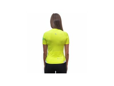 Tricou damă Sensor COOLMAX ENTRY, neon/galben