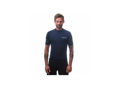 Koszulka rowerowa Sensor COOLMAX ENTRY, niebieska