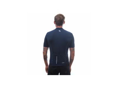 Koszulka rowerowa Sensor COOLMAX ENTRY, niebieska