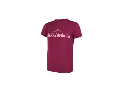 Sensor COOLMAX FRESH PT CAMP Kinder-T-Shirt, lila