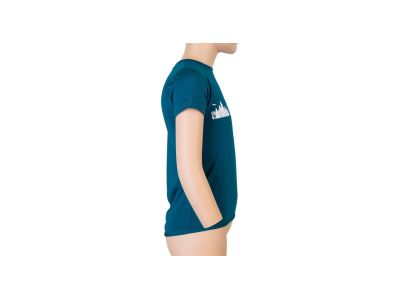 Tricou pentru copii Sensor COOLMAX FRESH PT CAMP, safir