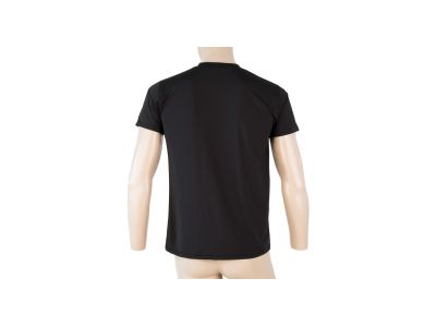 Koszulka Sensor COOLMAX FRESH PT LOGO, czarna