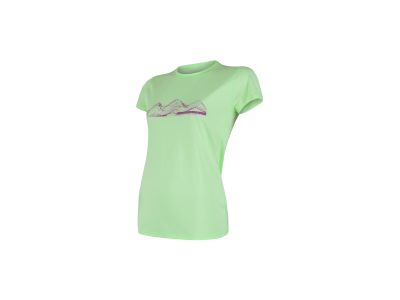 Sensor COOLMAX FRESH PT MOUNTAINS Damen-T-Shirt, grün