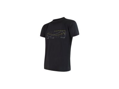Sensor COOLMAX FRESH PT TRACK T-Shirt, schwarz
