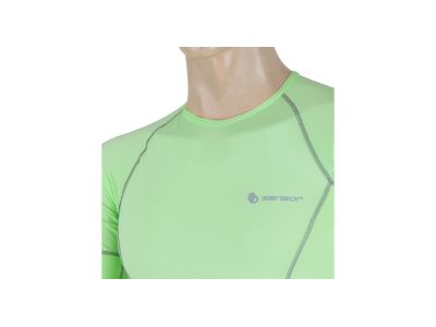 Koszulka Sensor COOLMAX FRESH w kolorze jasnozielonym