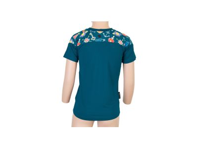 Sensor COOLMAX IMPRESS Kinder-T-Shirt, Saphir/Jungen-Tattoo