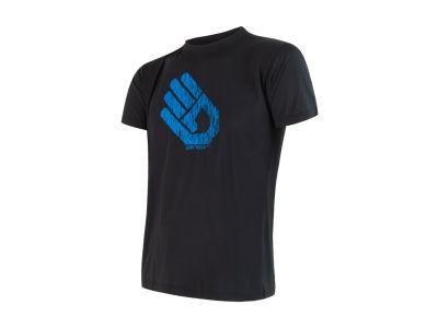 Sensor COOLMAX TECH HAND T-Shirt, schwarz
