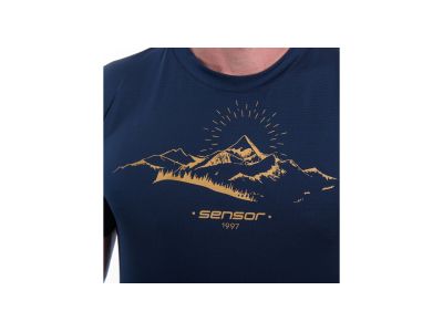 Sensor COOLMAX TECH MOUNTAINS T-Shirt, tiefblau